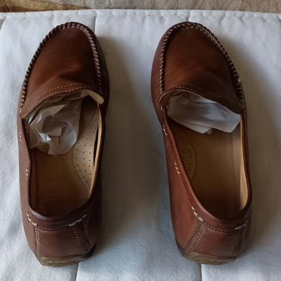Frye Mens Brown Leather Loafers_11.5 main image 5